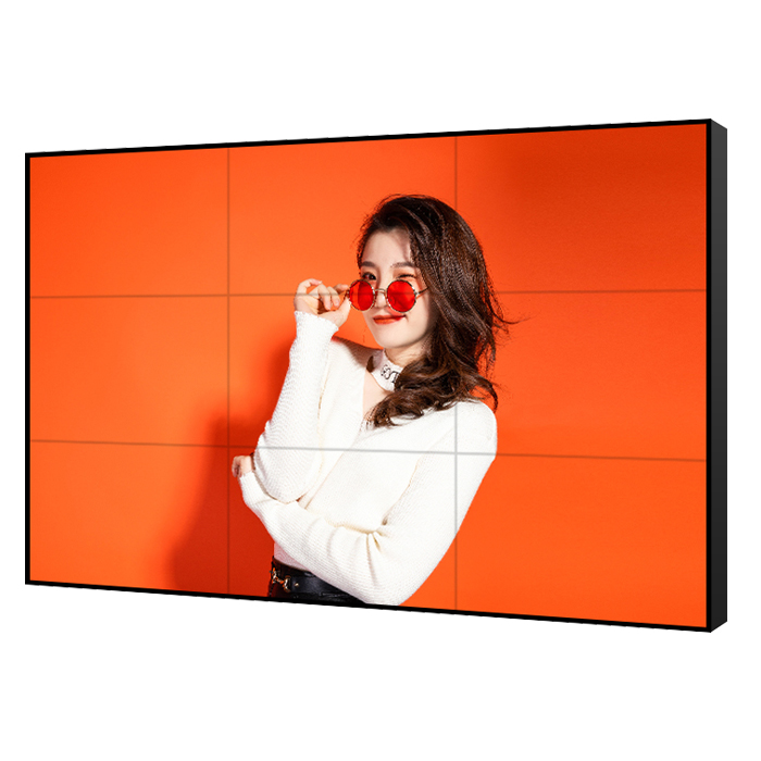 室內(nèi)壁掛廣告機拼接屏